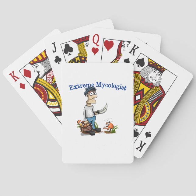 Extreme Mycologist Playing Cards (Back)