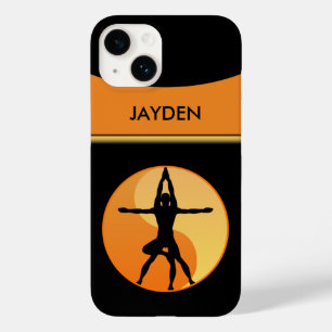 Extreme Power Yoga Balance Symbol Mens Case-Mate iPhone 14 Case