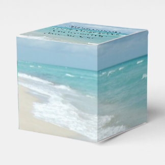 Extreme Relaxation Beach View Favor Box