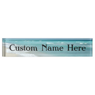 Extreme Relaxation Beach View Ocean Nameplate