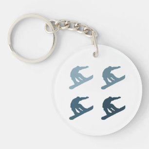 Extreme Snowboarding Keychain