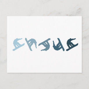 Extreme Snowboarding Postcard