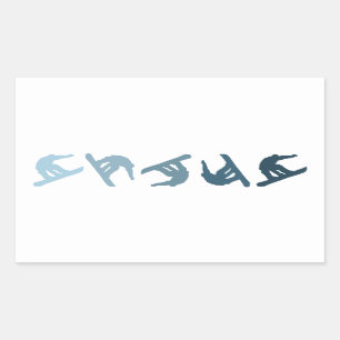 Extreme Snowboarding Sticker