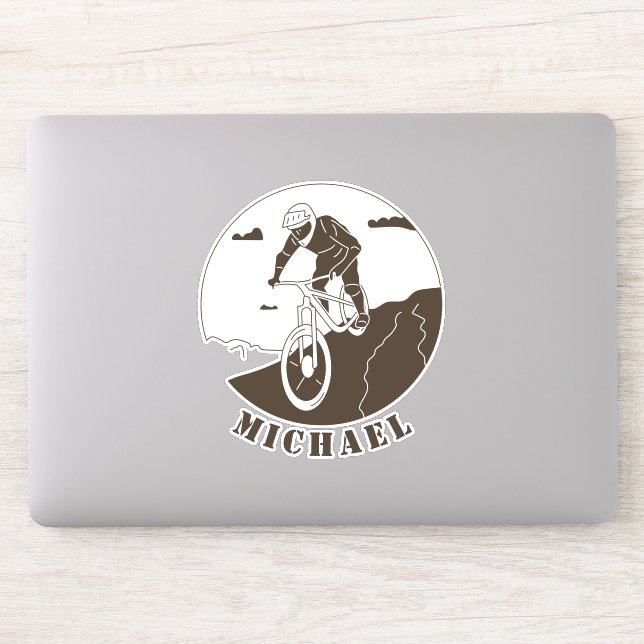 Extreme Sport Mountain Biking Cycling Cyclist Name (Computer)
