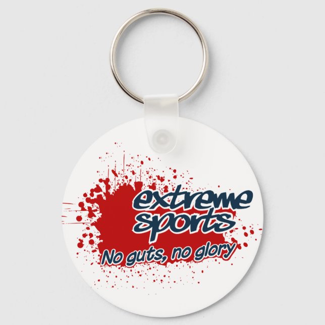 Extreme Sports key chain, customizable Keychain (Front)
