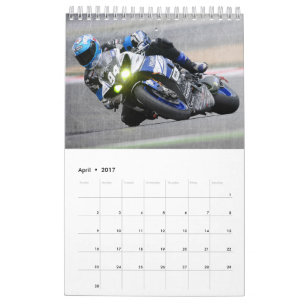 Extreme Sports, Skateboard, MotoX, Bike Calendar