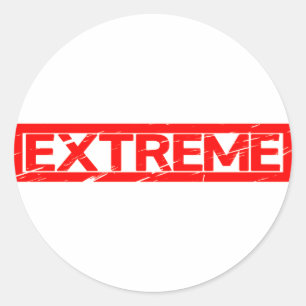 Extreme Stamp Classic Round Sticker