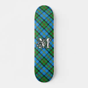 Extreme Tartan Clan MacLeod of Harris Monogram Skateboard