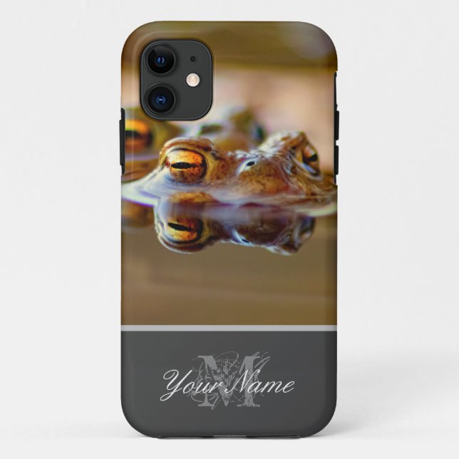 Extreme toad macro with golden eyes! Case-Mate iPhone case (Back)