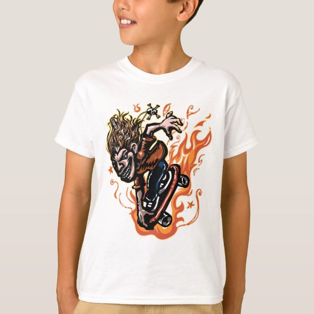 Extreme X Skateboarder T-Shirt (Front)