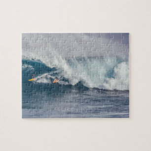Extremely Difficult Ocean wave Surfers Jigsaw Puzzle