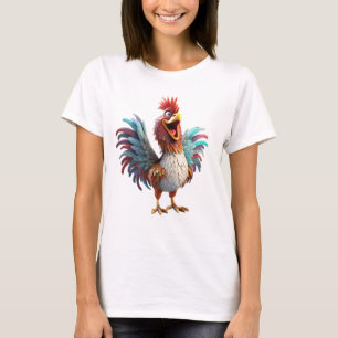 Extremely Happy Rooster T-Shirt