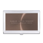 Extremely Important Rose Gold Business Card Holder