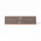 Extremely Important Rose Gold Desk Name Plate