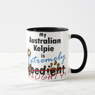Extremely Naughty Australian Kelpie Mug