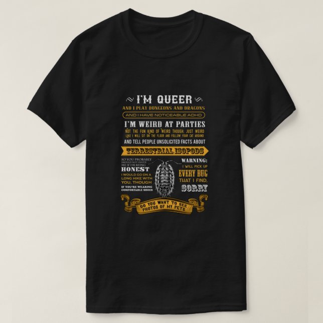 Extremely Specific Targeted Shirt  (Design Front)