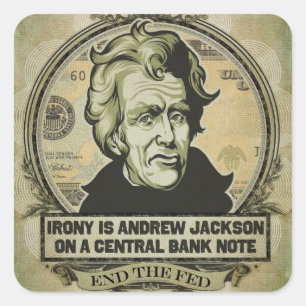 Extrémité de Jackson les autocollants de Fed