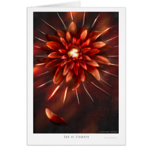 Extrémité des fleurs - carte