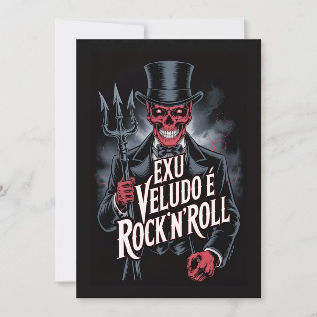Exu Veludo is Rock'N'Roll #1 (Front)