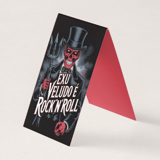 Exu Veludo is Rock'N'Roll #1 Business Card