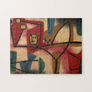 Exuberance by Paul Klee Jigsaw Puzzle