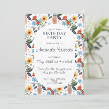 Exuberant Blossom Jubilee Birthday
