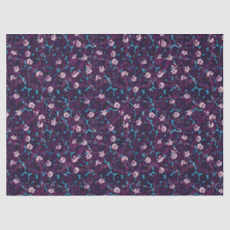 Exuberant frosting rose garden wrapping paper