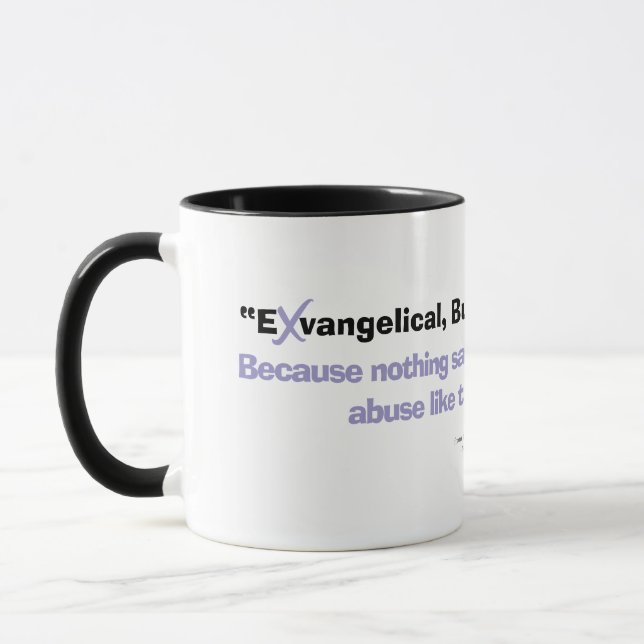 Exvangelical, But Make It Espresso – Snarky Mug (Left)
