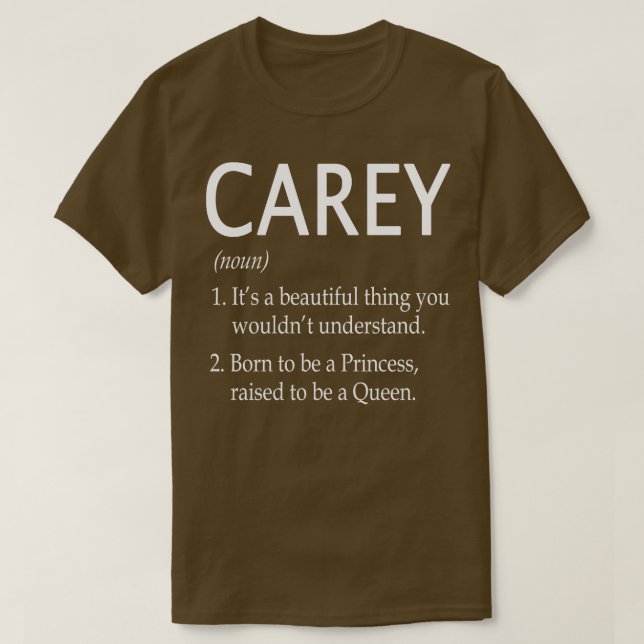 ey Name Gift T-Shirt (Design Front)