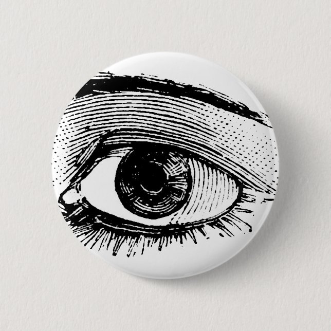 Eye 2 Inch Round Button (Front)