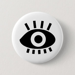 Eye 2 Inch Round Button