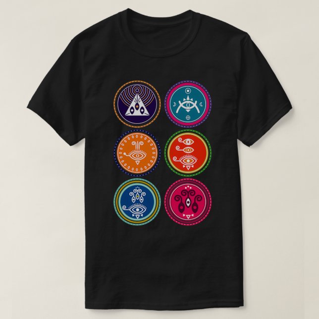Eye Amulet Collection T-Shirt (Design Front)
