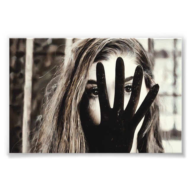 Eye And Hand Photo Print (Front)