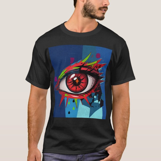 eye art work T-Shirt (Front)
