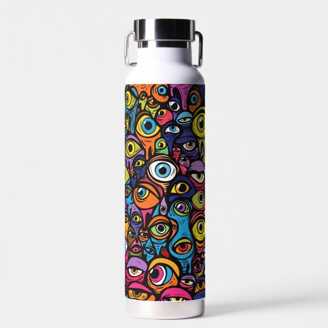 Eye Can See You  Water Bottle (Front)