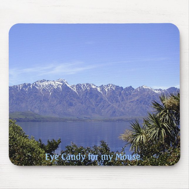 "EYE CANDY FOR MY MOUSE" Mouse Pad (Front)