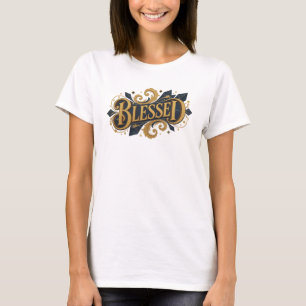 Eye-Catching BLESSED 2D Art Design T-Shirt