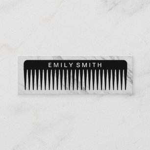 Eye Catching Comb Mini Business Card