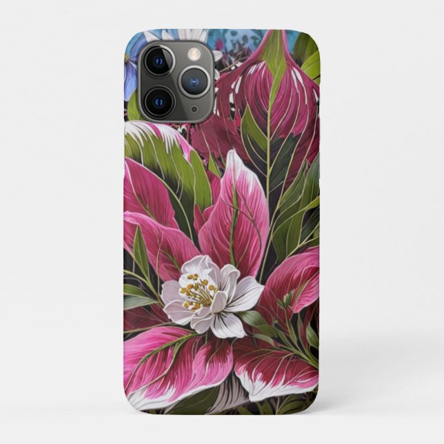 Eye-catching floral fantasy Case-Mate iPhone case (Back)