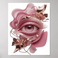 Eye-Catching Gold ABSTRACT ART Abstract Design