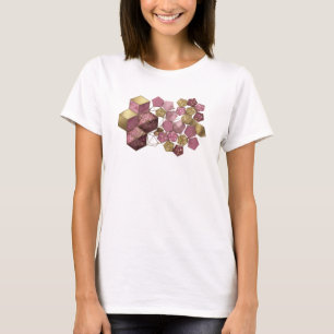 Eye-Catching Red ABSTRACT ART Design T-Shirt