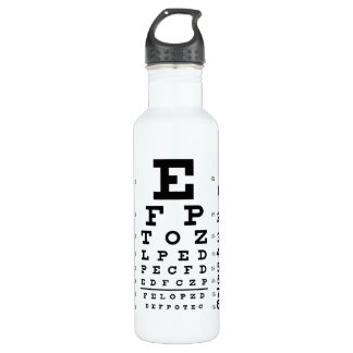 Eye Chart 710 Ml Water Bottle