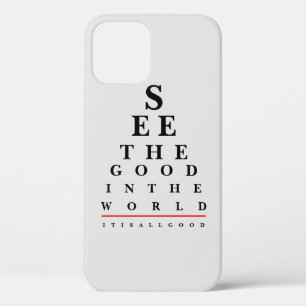 Eye Chart Quote Phone Case