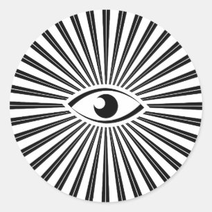 Eye Classic Round Sticker