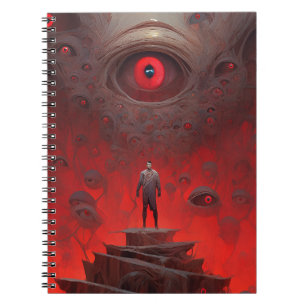Eye Creatures Surreal Horror Art Notebook