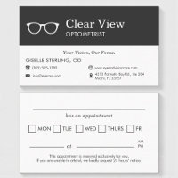 Eye Doctor & Vision Care Appointment Reminder