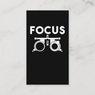 Eye Doctors Humor Funny Opticians Business Card