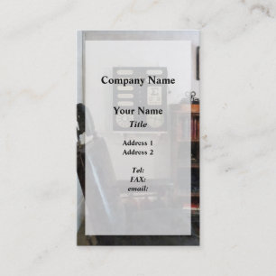 Eye Doctor's Office With Eye Chart Business Card
