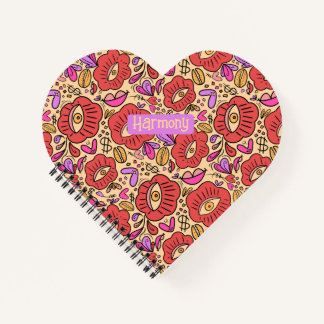 Eye Doodle Manifest Spiral Notebook