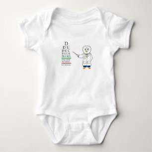 Eye Exam (optometrist) Baby Bodysuit